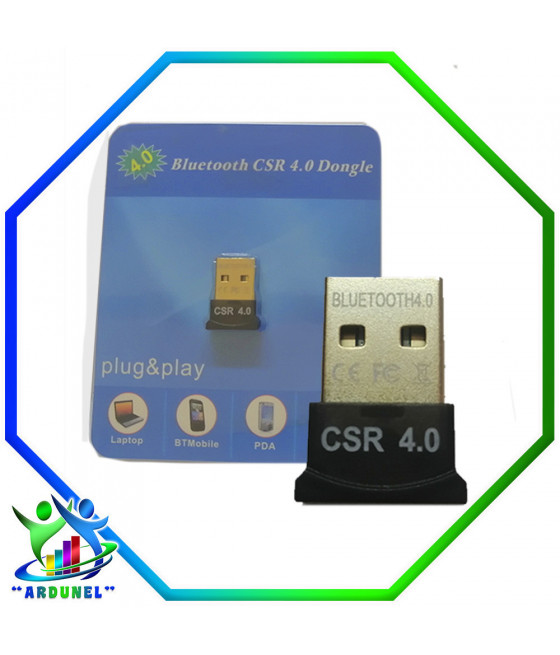 ADAPTOR DONGLE USB BLUETOOTH 4.0 CSR 4.0